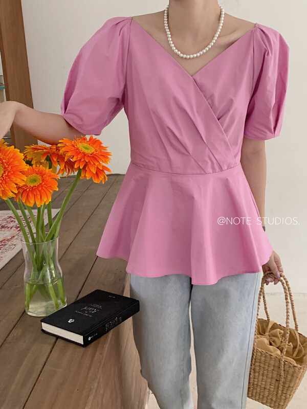 [note] Korean in's design shirt 22369# HBx