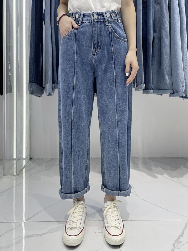 New year in early spring! [Mi & Co Wu] fashionable and versatile skinny jeans t3096# hjy
