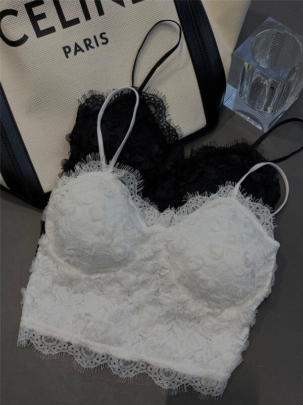 New in early summer! [INSS] lace retro aging fashion vest / sling 3412# LSL