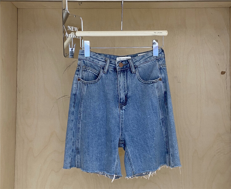 [end of July] Korean casual slim five point denim shorts 9862# HBx