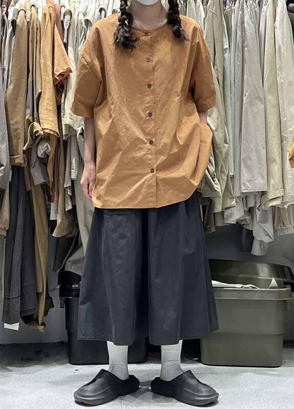 [jibujianchuan] Korean single breasted comfortable shirt 822190# L