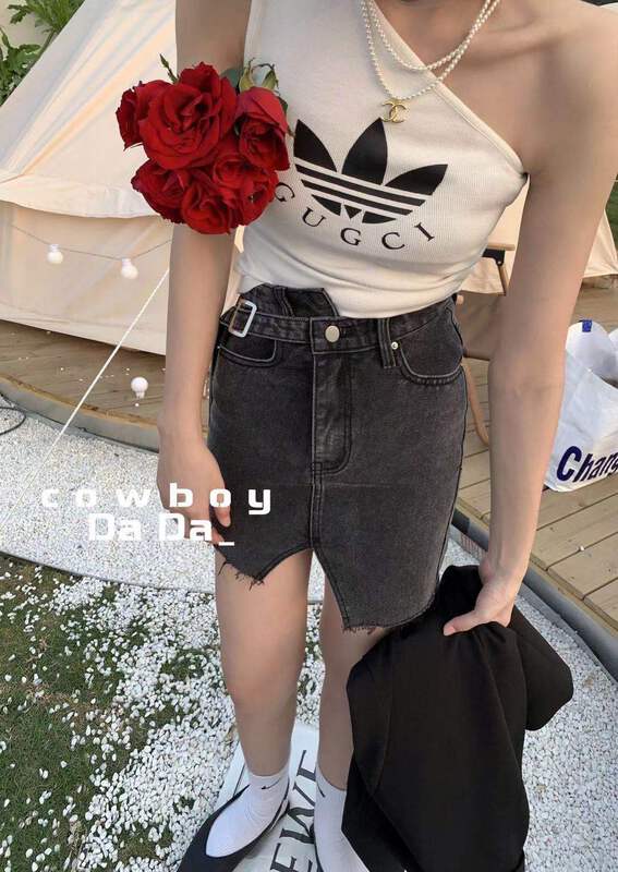 New in early summer! [dada] high waist slim skirt 7097# zxl
