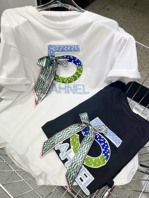 New in early summer! [Irene] design sense fashion versatile short sleeve T-shirt 2193# WTT