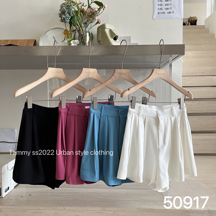 [Tammy] Korean high waist slim skirt pants 50917# L