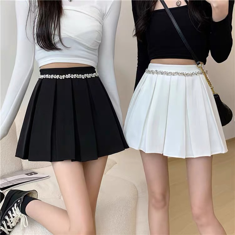 New year in early spring! [HH] temperament versatile high waist skirt 2281# LSL