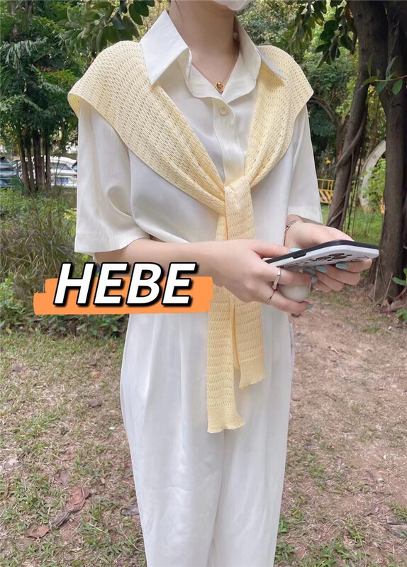 [Hebe] fashionable and versatile shirt 3031# XYJ