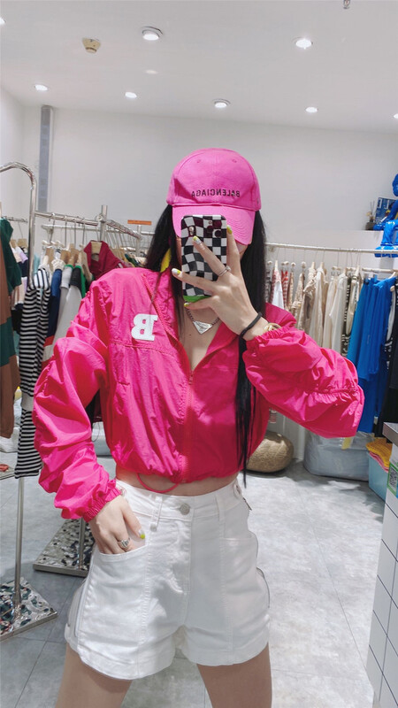 [Dani] small group design zipper letter jacket 77610# zyh