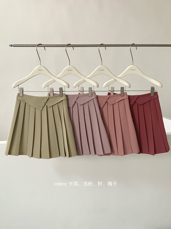 New in early summer! [T.G] Korean versatile A-line skirt 17193# cqw
