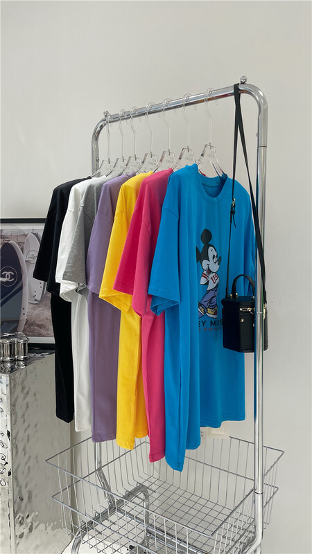 New in early summer! [2 / 2chicw] Mickey cartoon print age reducing short sleeve T-shirt ys1-831# PCZ