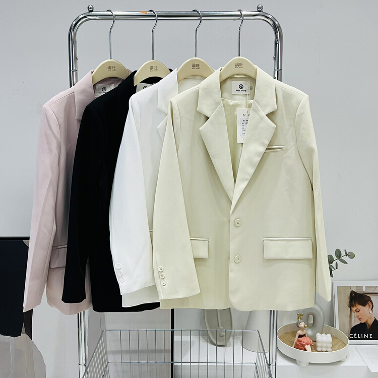 [manwang] Korean style simple and versatile suit 22001# ZSY
