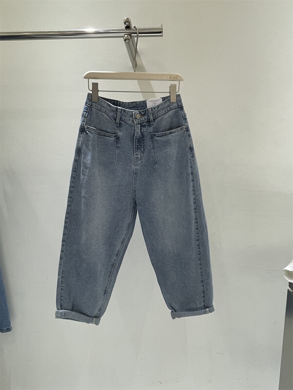 Original price 109.00! [u.u] loose, simple and versatile jeans 5863# CSX