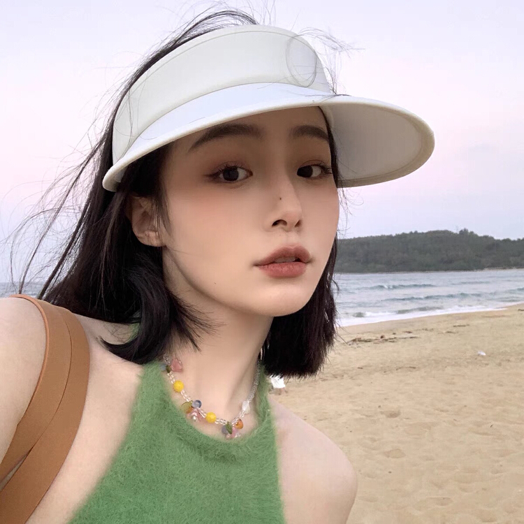 [aestheticism hat industry] sun shading and sunscreen empty top hat hat 2957# LSL