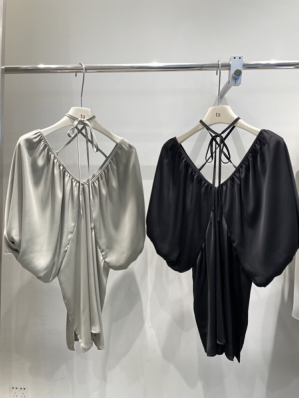 [TA] temperament V-neck versatile blouse 5397# ll