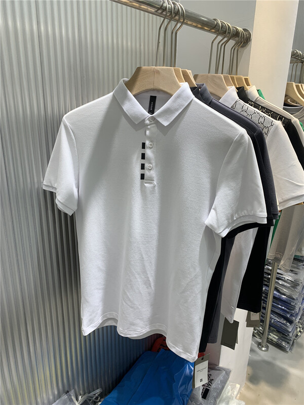 New in early summer! [1974] men's business simple and versatile polo shirt 8901# ZZL