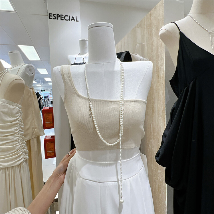 [especial] design sense niche one shoulder vest / sling 2229# XYJ