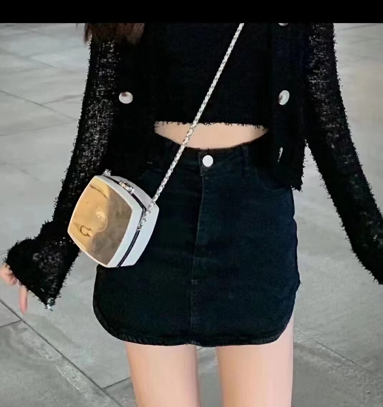 [J-star] Korean slim and comfortable denim skirt 6681# WTT