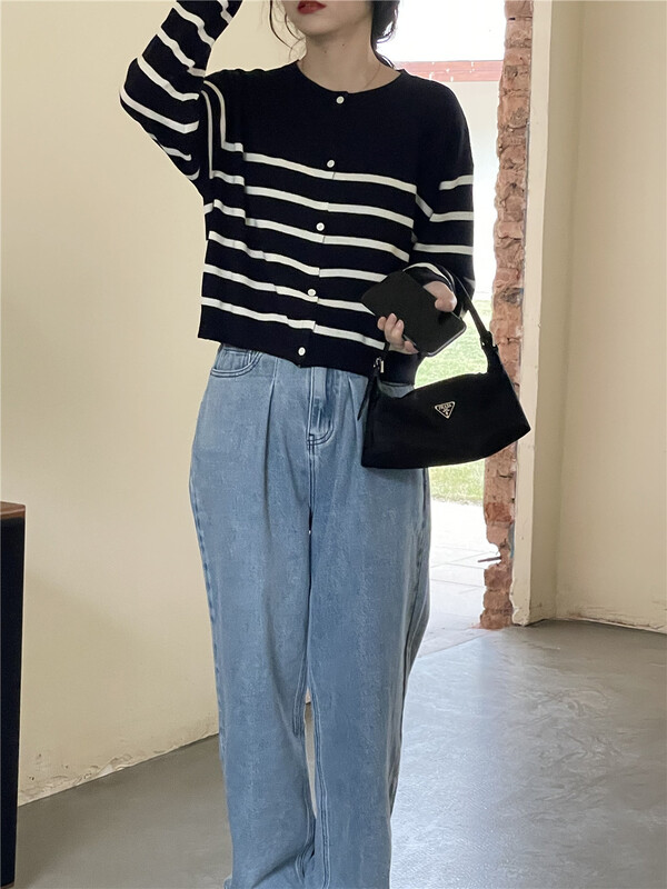 New year in early spring! [fifth moon] Korean style retro and versatile trend skinny jeans (only jeans) 9121# CLS