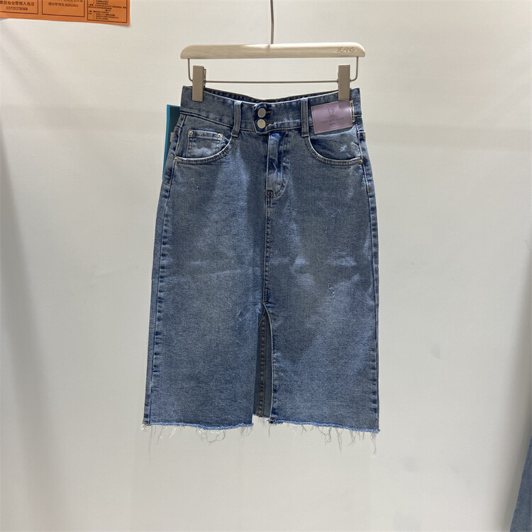 Original price 89.00! [aepjeans] fashion versatile slim denim skirt 18982# CLS