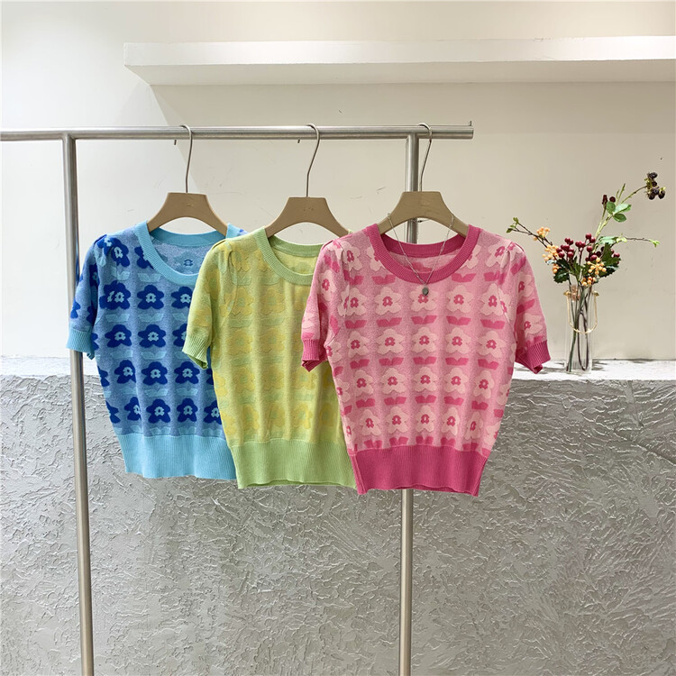 [Weika] round neck Pullover fashion sweater 8237# lwy