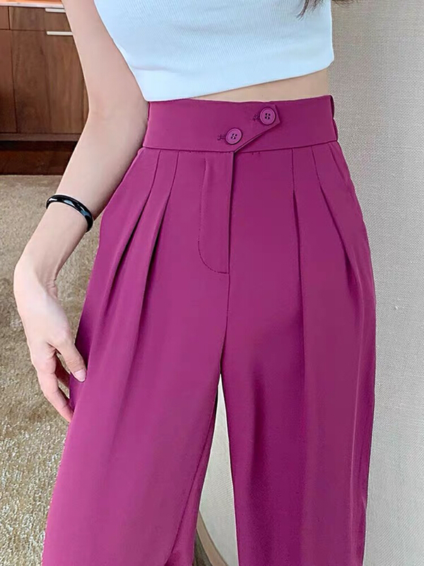 [Kiki studio] comfortable and versatile casual pants 5824# hjy