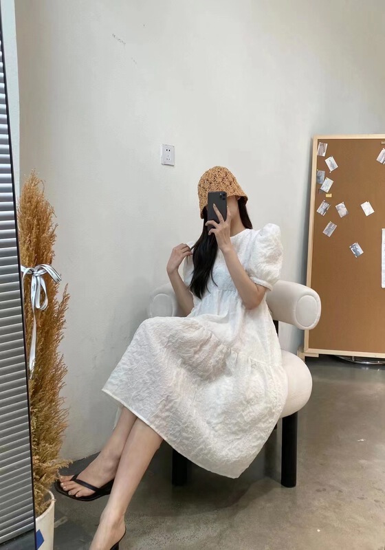 New in early summer! [modern 197] fashionable elegant simple dress 0018# zyh
