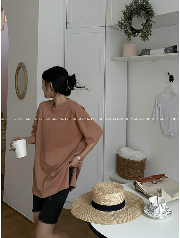 New year in early spring! [TA +] Korean versatile Pullover short sleeve T-shirt 8550# XYY