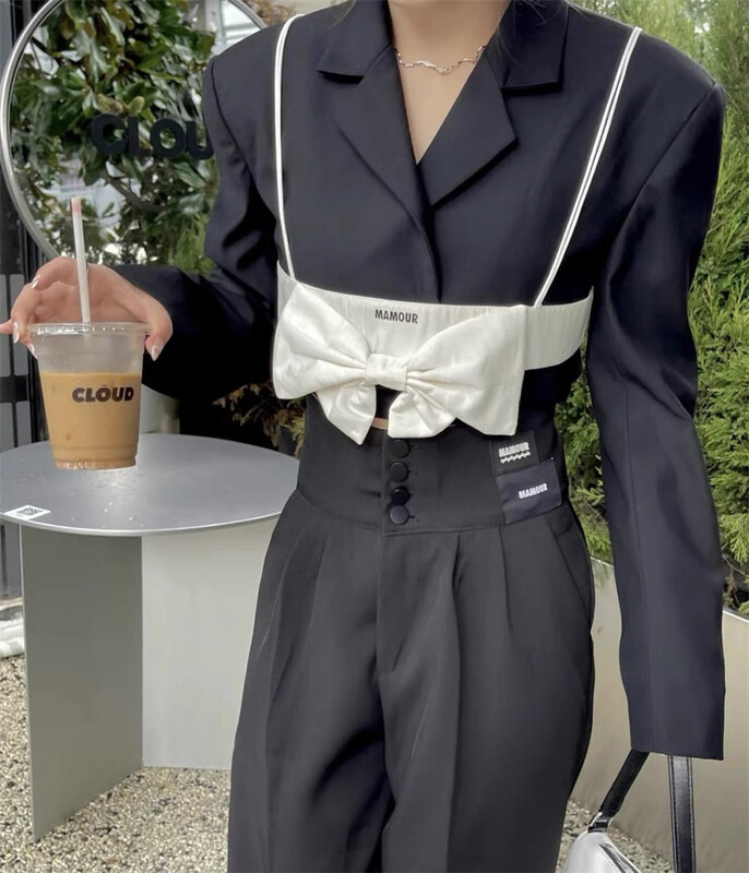 New year in early spring! [is] fashion brand design hot girl short suit (without vest) ys1-a991# LSW