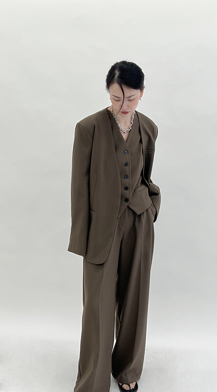 New year in early spring! [balance] minimalist, versatile, slim, elastic waist trousers bl6020# jhy