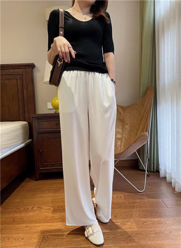 [Wuyi] Korean high waist loose casual pants wy2120# XJ