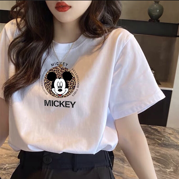 [ziyijia] round neck versatile fashion short sleeve T-shirt 0170# WTT