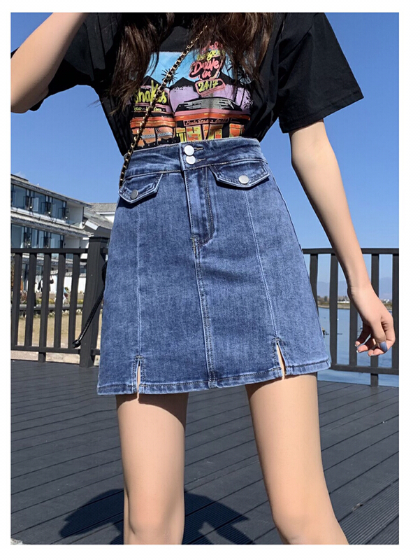 New year in early spring! [ul-2] Korean versatile slim skirt pants 801# JJ