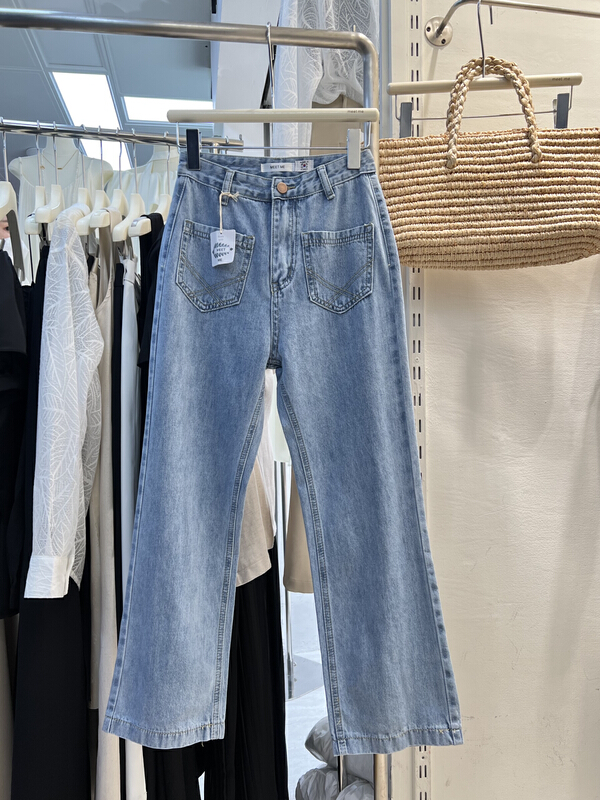 [meet me] Vintage Design versatile jeans 61272# ll