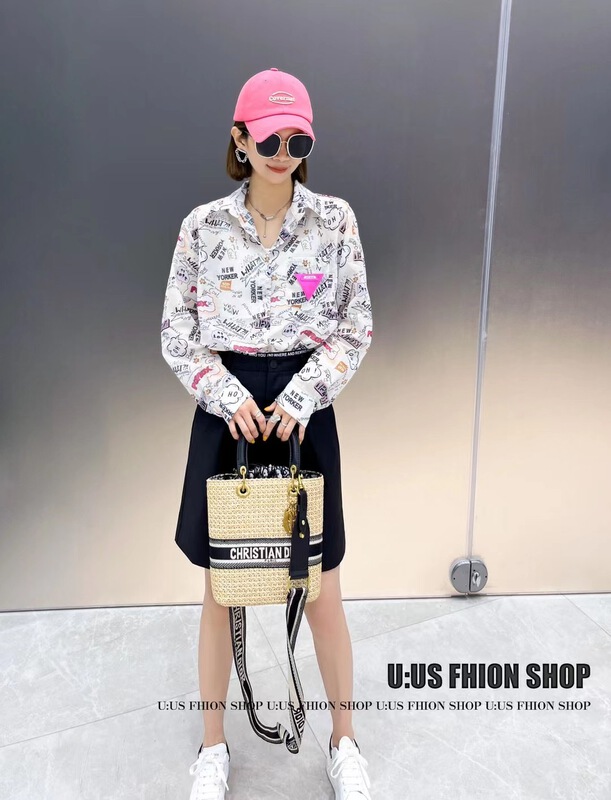 [UUS] long sleeve button up printed shirt 222061# zyh
