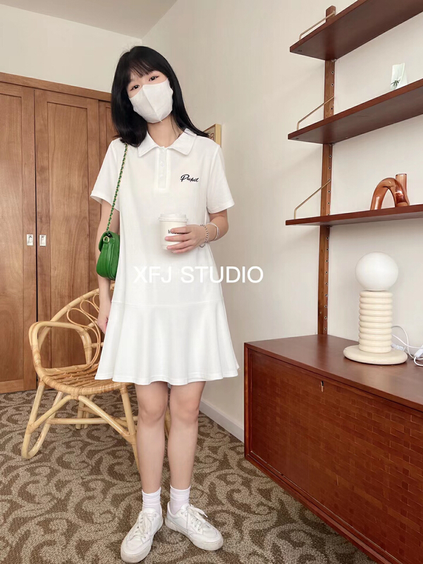 goods in stock! New in early summer! [Xiaofan family] teenage girls' versatile dress 6129# LSW