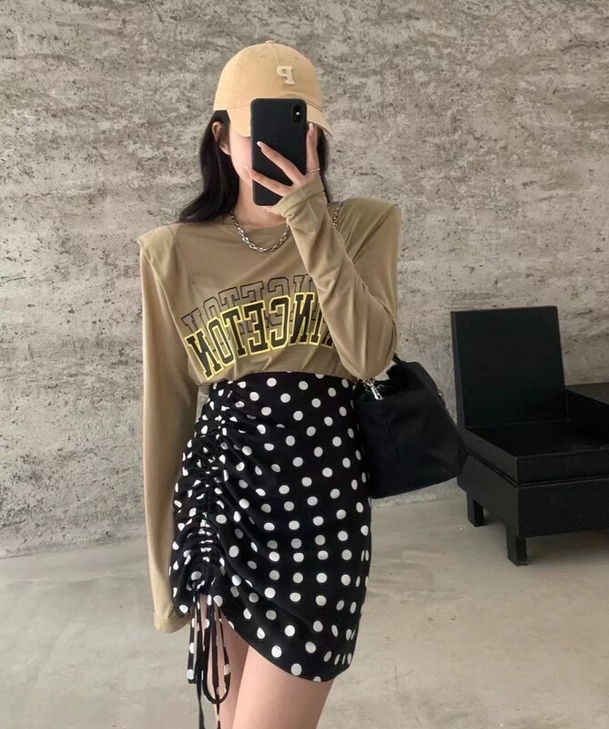[3. Three point] Korean personalized letter versatile sunscreen shirt 7172# cqw