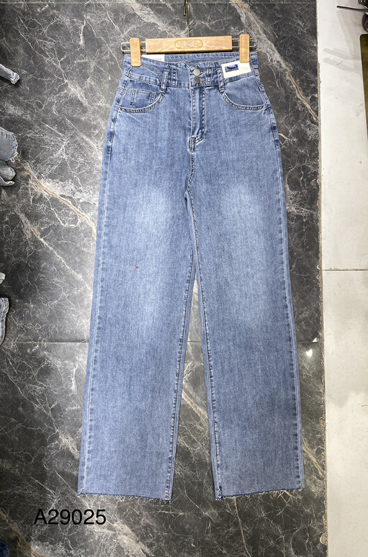 [queen] Korean fashion versatile jeans a69025# ozq