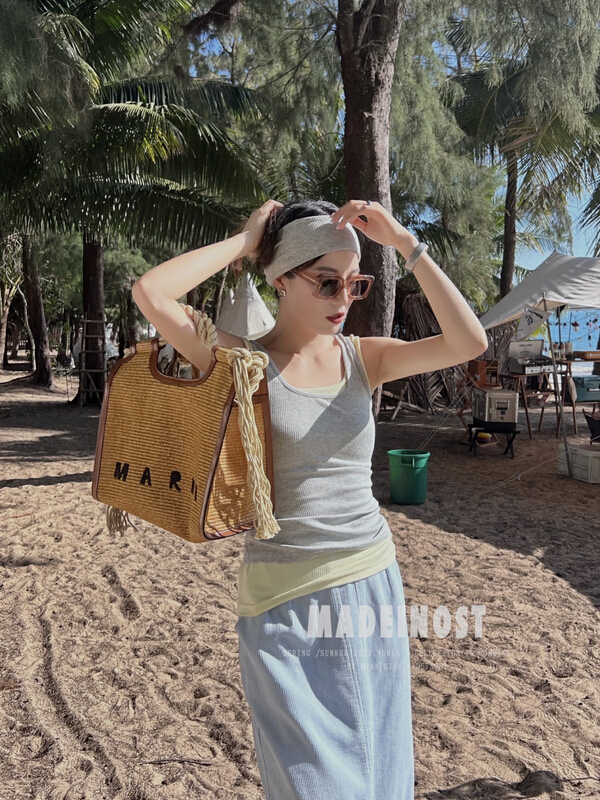 New year in early spring! [OSHA madeinost] a must-have and versatile high elastic solid color comfortable vest 86130# ll in summer