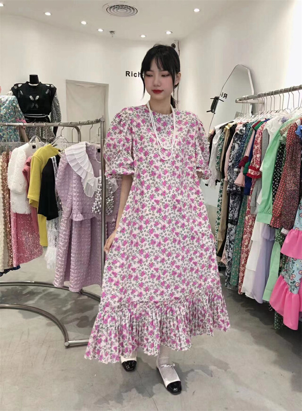 New in early summer! [rich] fashion, leisure, loose and versatile dress 9179# zyh