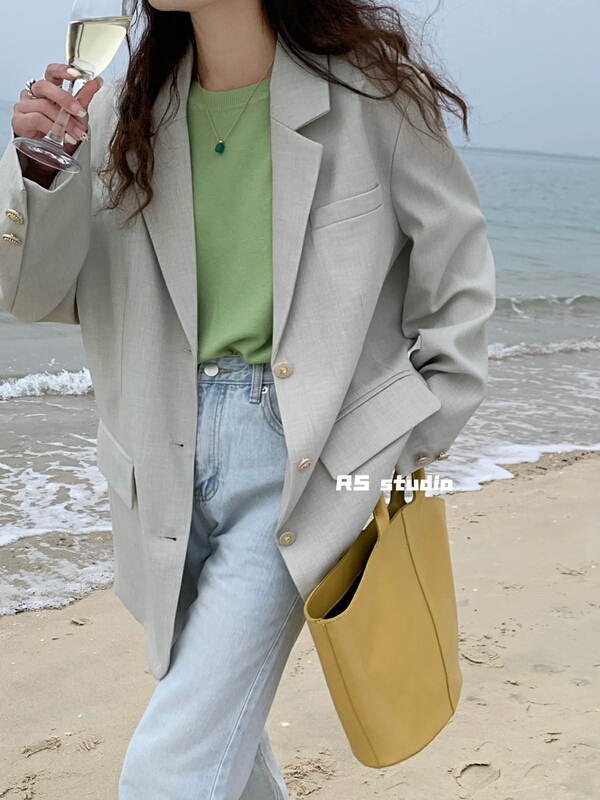 New year in early spring! [RS] Korean style simple suit xm0055# XYY