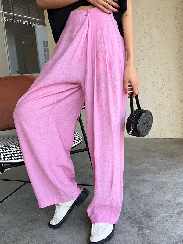 Original price 66.55! [Dore] side waist closure button drop casual pants 1171# zxx