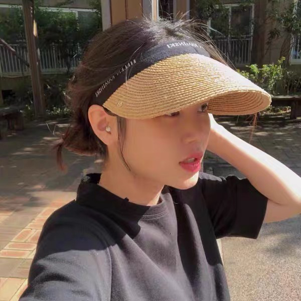 [aesthetic hat industry] Japanese and Korean fine woven sunshade hat 3118# LSL