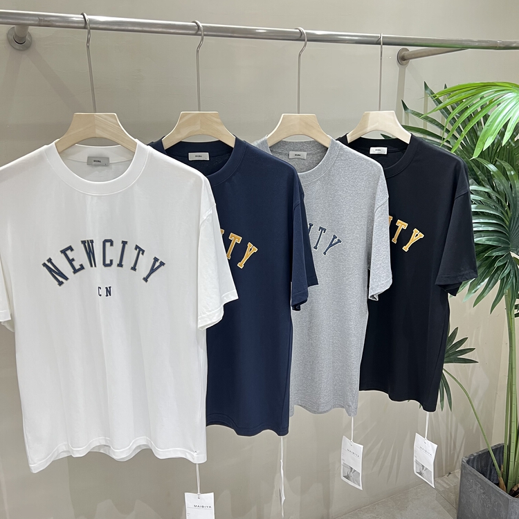 New in early summer! [maibia] foam letter fashion short sleeve T-shirt tn2881# ZZL