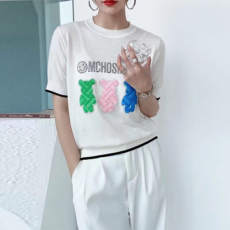 [S.J] letter color blocking comfortable sweater ys6862# LSW