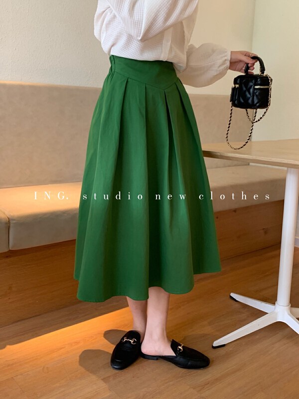New year in early spring! [ing] retro temperament high waist slim skirt 7470# HBx