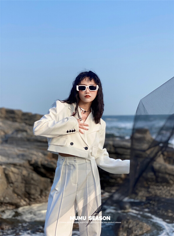 New year in early spring! [Mumu sea] fashionable and versatile short coat 2208# zxl