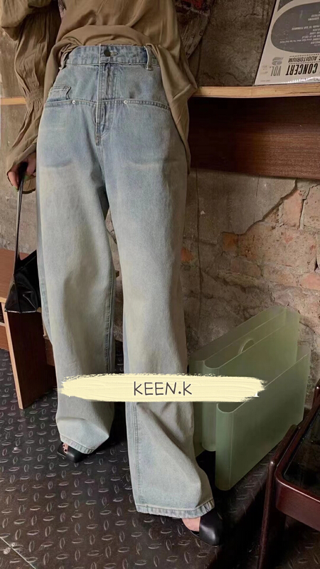 [keen k] Korean pocket gradient jeans p38# WTT