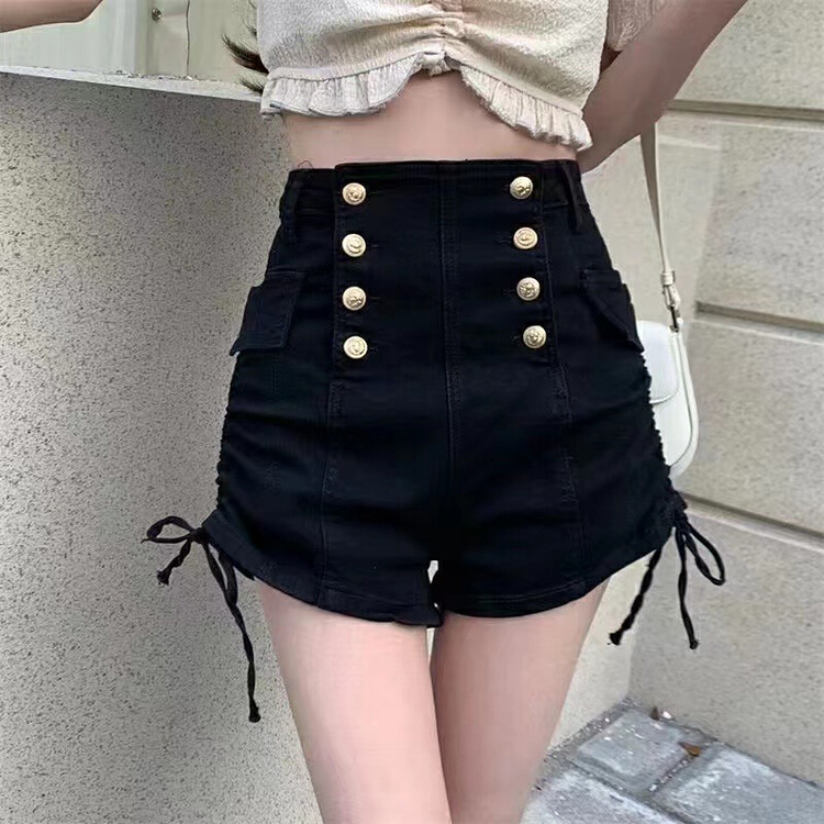 New in early summer! [okd] comfortable and versatile simple denim shorts 52566# zxl