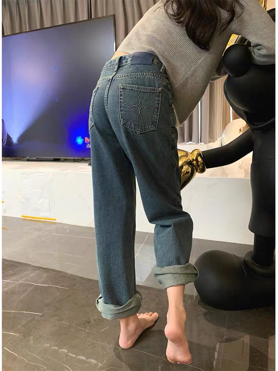 New year in early spring! [L.L studio] Korean loose and versatile jeans 7048# PCZ