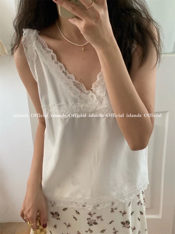New year in early spring! [islands. Island] suspender temperament fashion vest dy6010# L