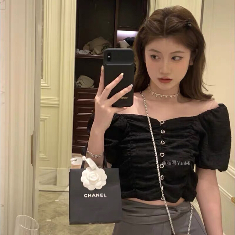 [rasion] unique design, versatile blouse 6481# LSL